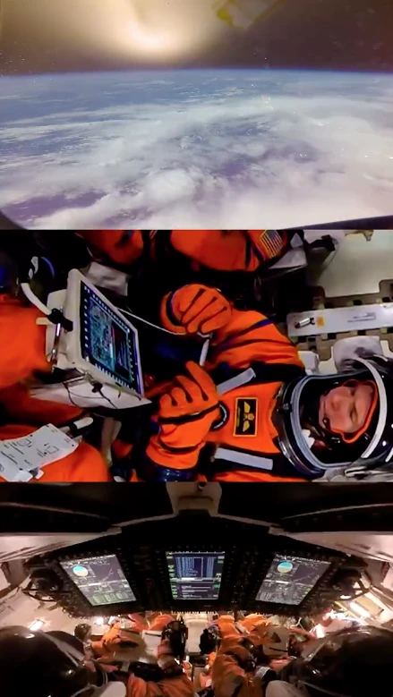 ¿Qué pasa si un astronauta tiene una emergencia en el espacio? Los secretos del traje "naranja" que salvará a la misión Artemis II