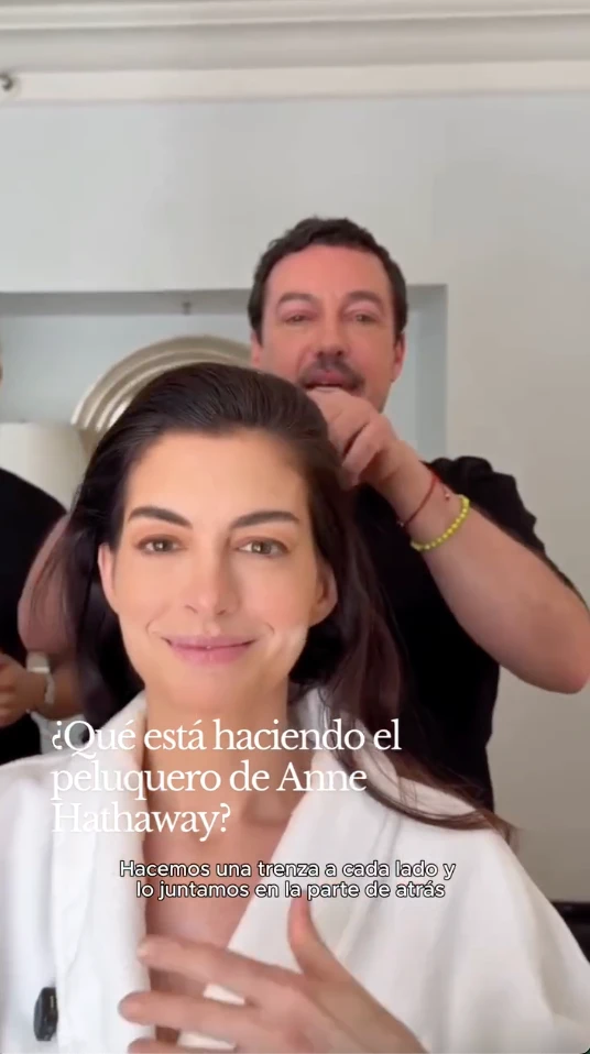 El tip de belleza de Anne Hathaway efecto lifting.