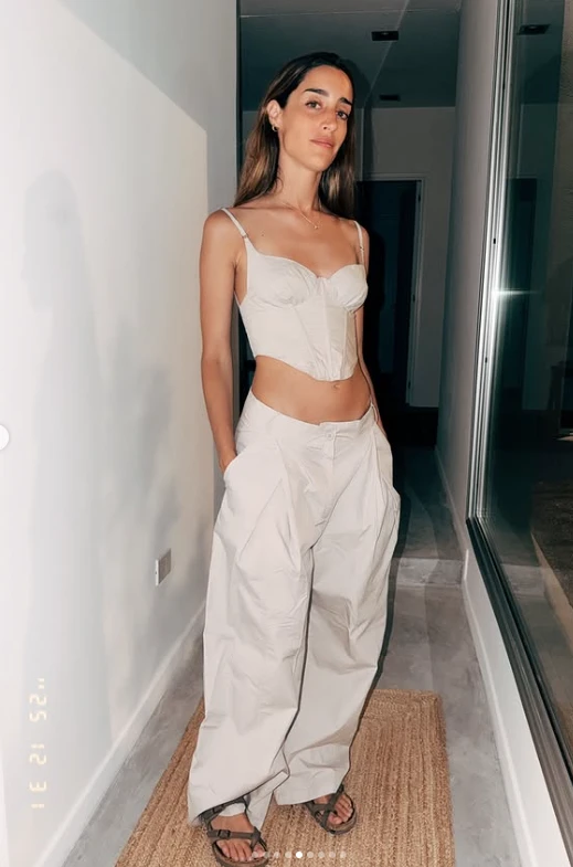 Camila Bonasso junto a Tomás Allende y Félix. 