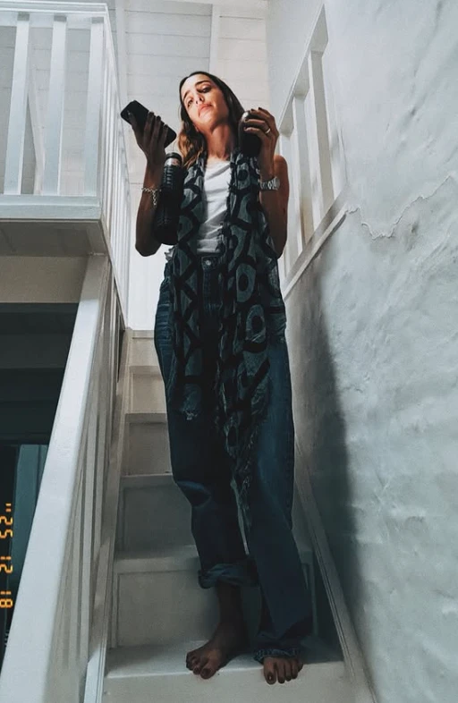 Camila Bonasso junto a Tomás Allende y Félix. 