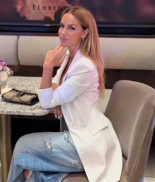 El look de Sabrina Rojas. Foto: IG