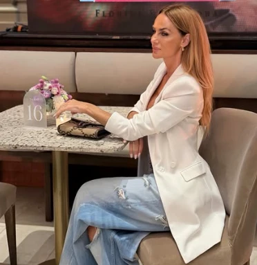 El look de Sabrina Rojas. Foto: IG