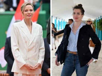 Charlene y Charlotte Casiraghi y las claves de cómo llevar la sastrería al nivel más chic