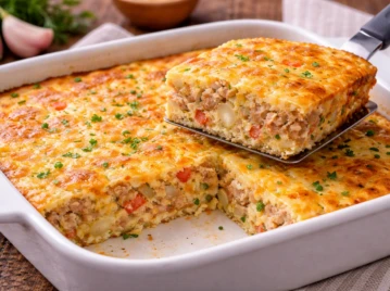 Tarta de atun sin masa