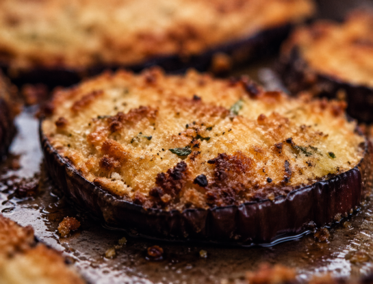 La receta fácil del día: milanesas de berenjena al horno súper crocantes listas en 25 minutos