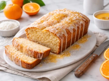 Budín húmedo de mandarina, crema y coco: la receta fácil para una merienda irresistible