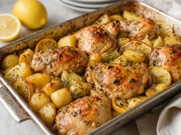 Pollo al limón-DESTCADA