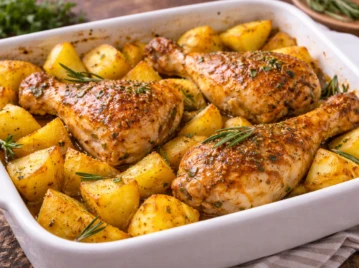 Pollo a la mostaza-DESTACADA