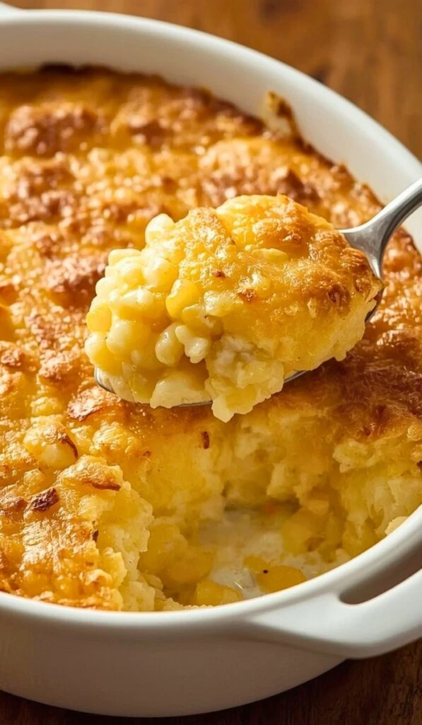 Soufflé de choclo. Foto: Pinterest