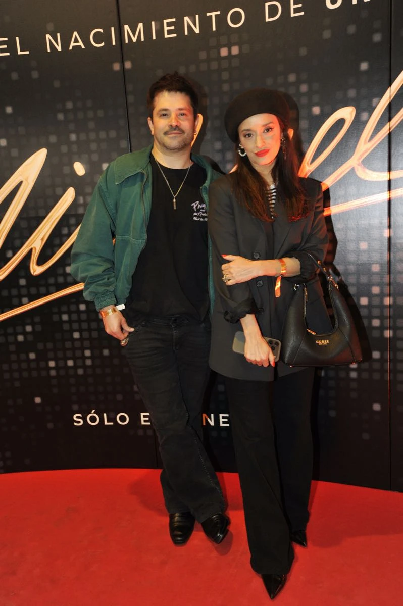 Felipe Colombo y su mujer.