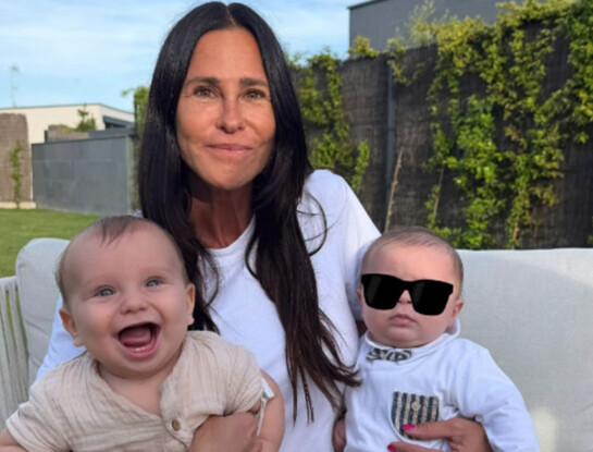 Carolina Baldini compartió un emotivo posteo con sus hijos y nietos: "Mi mundo, mi familia"