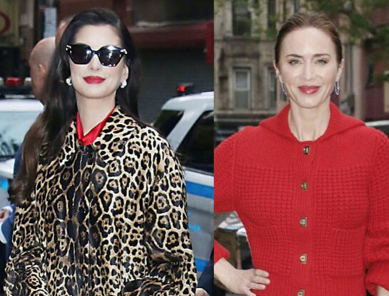 "El diablo viste a la Moda 2" impone un nuevo color tendencia: Anne Hathaway y Emily Blunt lo confirman