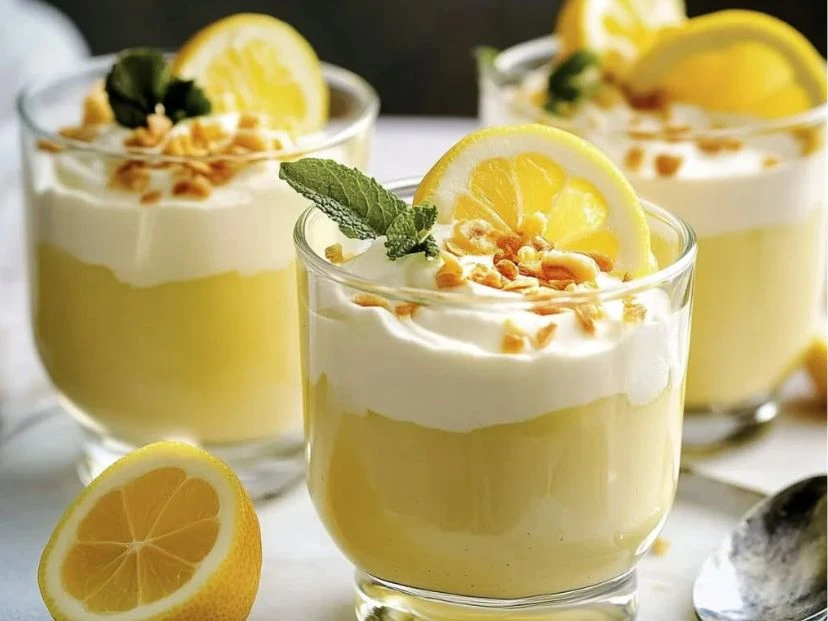 Postre rápido de limón: una receta fresca, fácil y lista en minutos
