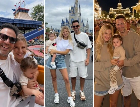 Así fue el mágico viaje de Marina Señuk a Disney en familia