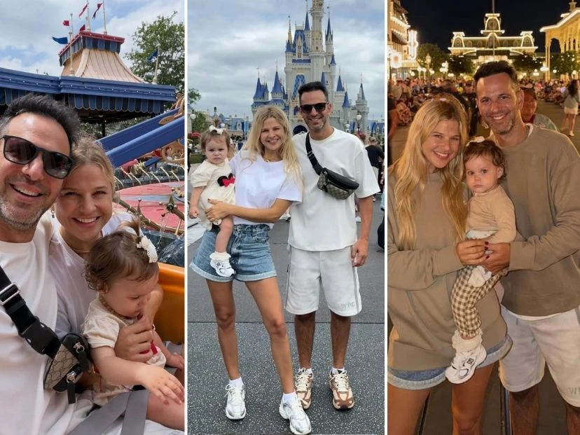 Así fue el mágico viaje de Marina Señuk a Disney en familia