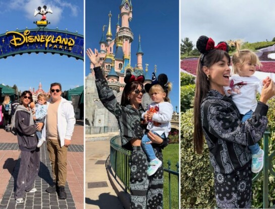 "Donde los sueños se hacen realidad": el viaje soñando de Agus Casanova y su hija a Disney Paris