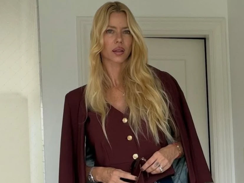 Nicole Neumann apostó al denim con botas animal print y marcó tendencia