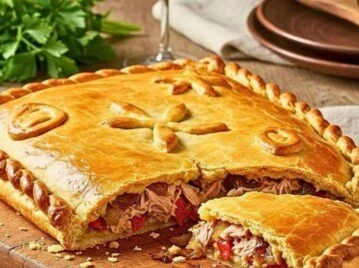 Empanada gallega invertida: una receta ideal para Pascuas con un toque dulce