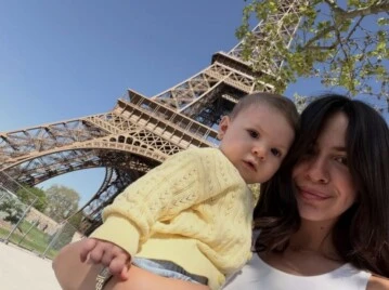 Torre Eiffel, Ratatouille y amor: así fue el viaje de Ailén Cova y su hija, Alai, a París