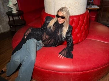 El look de Cande Ruggeri