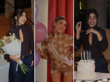 Así Cami Mayán festejó su cumpleaños número 27