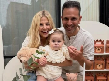 "Solo nos queda disfrutar": Marina Señuk le festejó el primer año a su hija, Mali