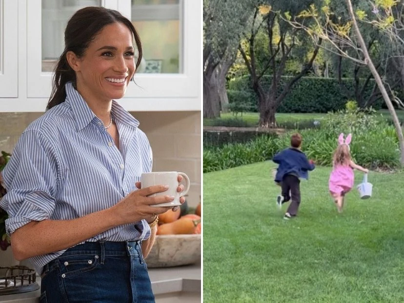 Meghan Markle mostró cómo celebró Pascuas junto a sus hijos, Archie y Lilibet Diana