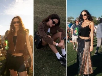 El look de Delfi Chaves. Foto: IG