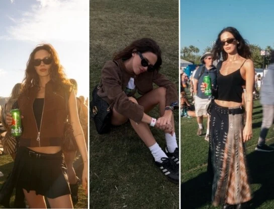 El look de Delfi Chaves. Foto: IG