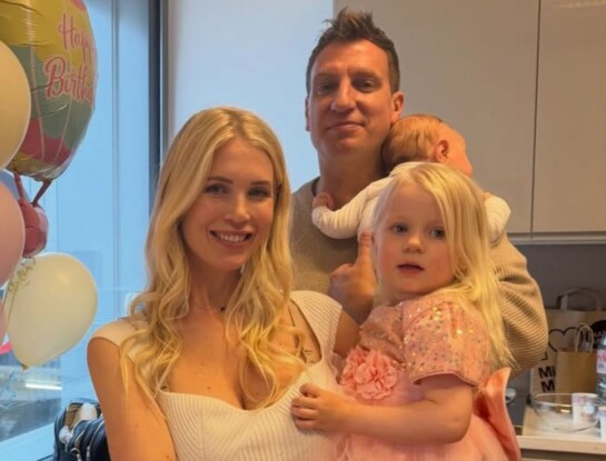 "Mi increíble hombre": el romántico mensaje de Daniela Christiansson a Maxi López por su cumpleaños