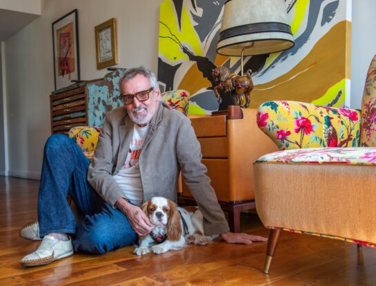 El nuevo departamento de Benito Fernández: colores, diseño, arte… ¡y un espacio para sus nietos! 