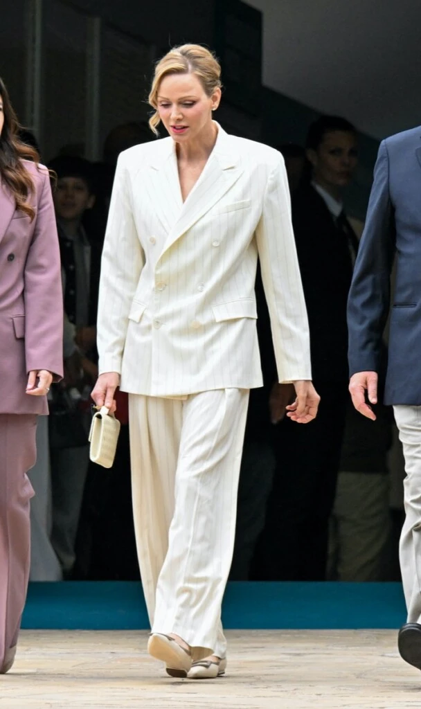 Charlene y Charlotte Casiraghi y las claves de cómo llevar la sastrería al nivel más chic