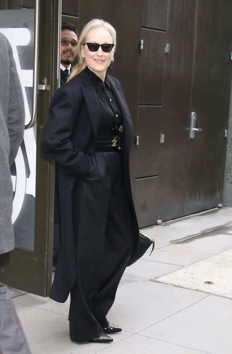 Meryl Streep en Nueva York.
