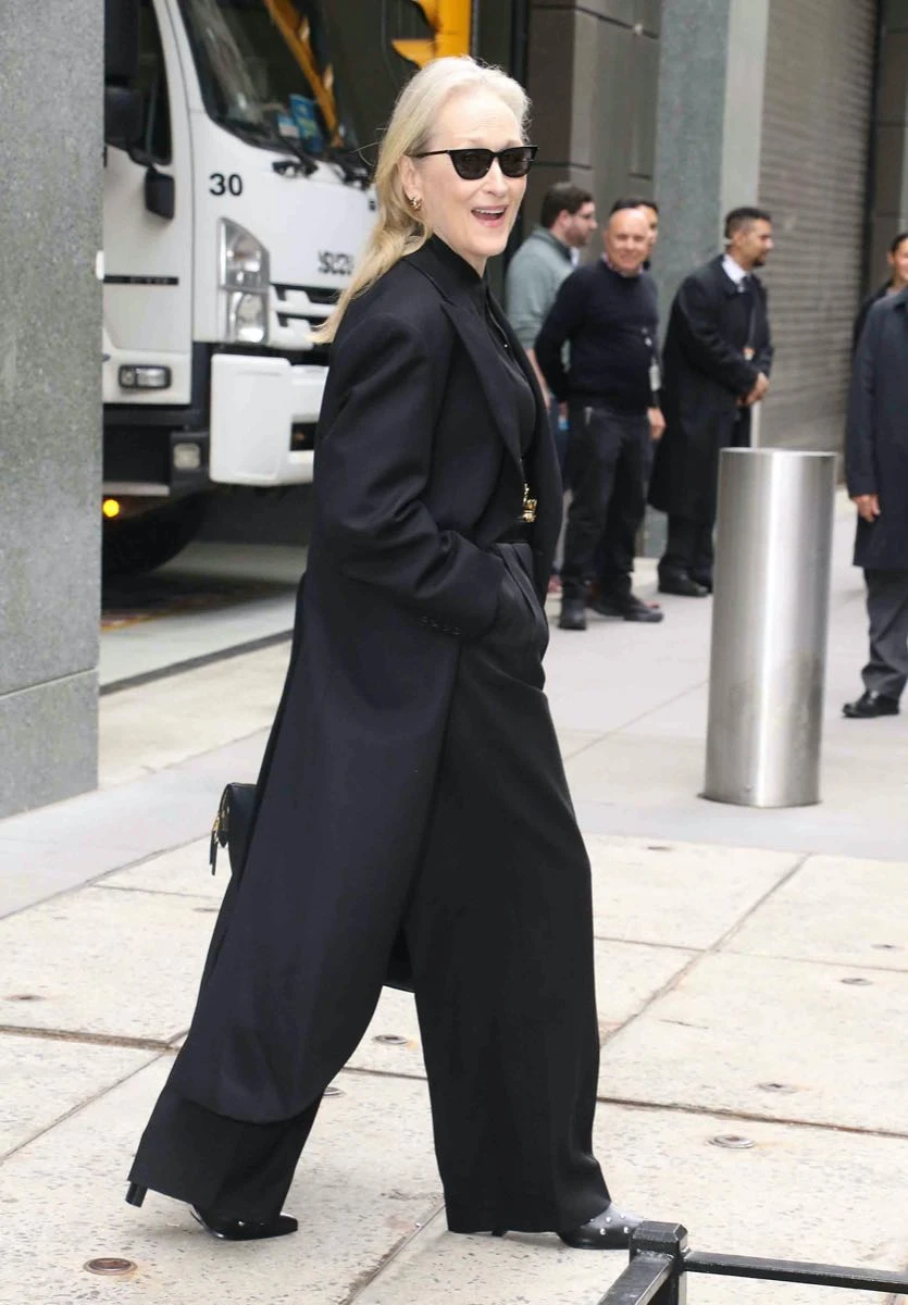 Meryl Streep en Nueva York.