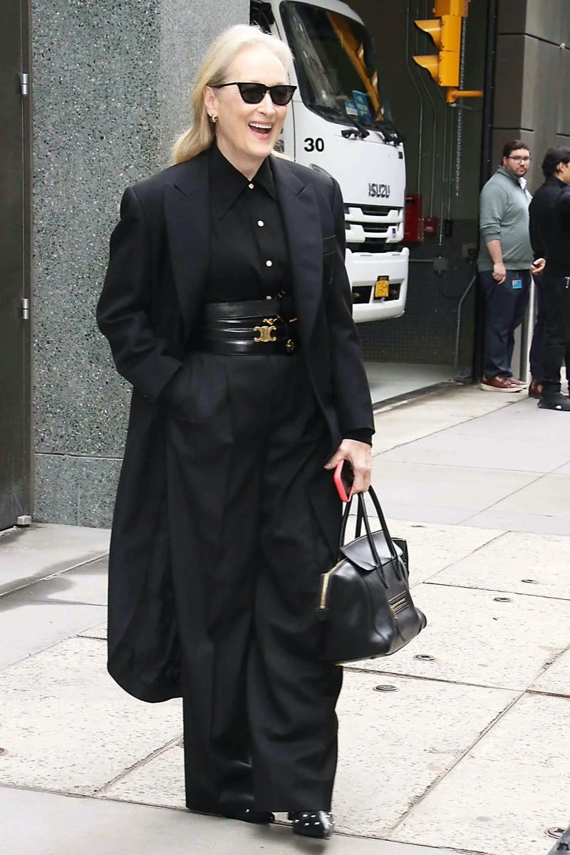 Meryl Streep en Nueva York.