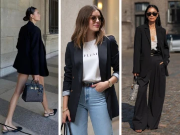 Guía de estilo: 7 looks con blazer negro, el básico más versátil del entretiempo