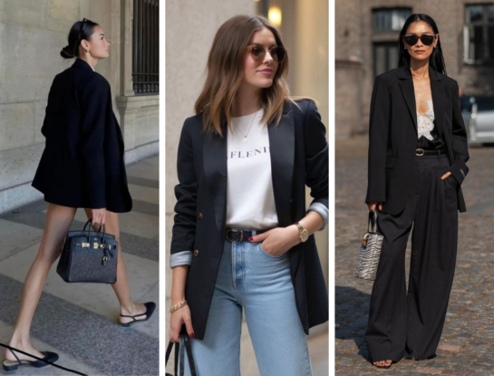Guía de estilo: 7 looks con blazer negro, el básico más versátil del entretiempo