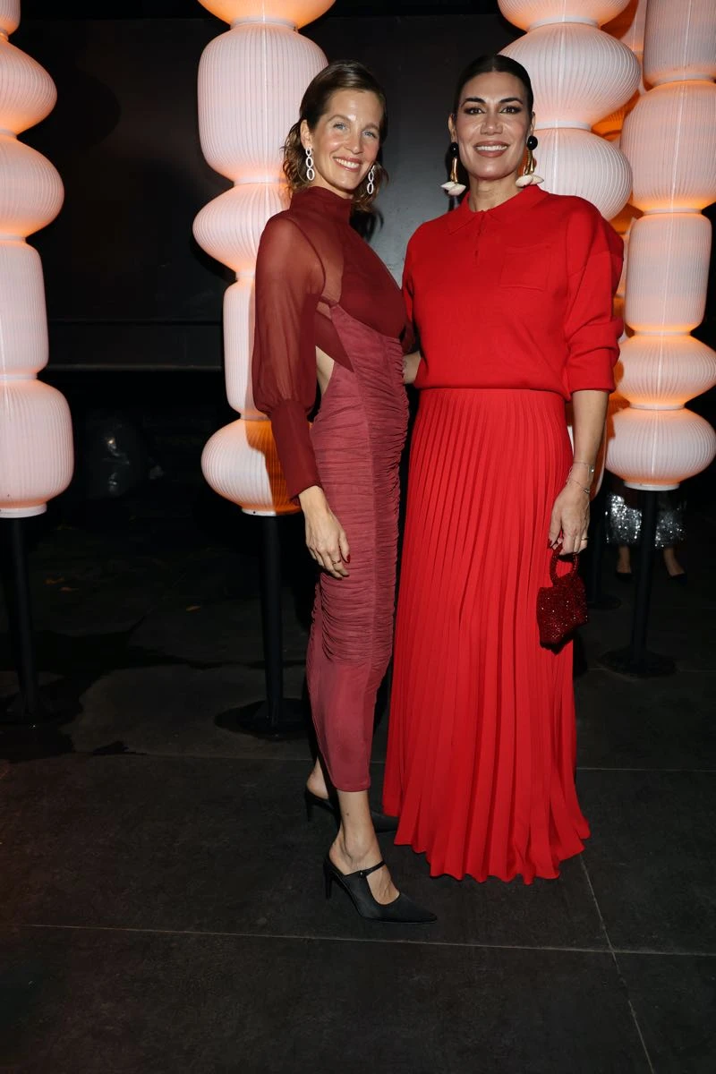 Liz Solari y Flor de la V.