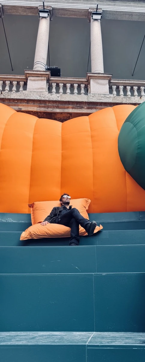 César Lago en Milan Desgn Week 2026. 