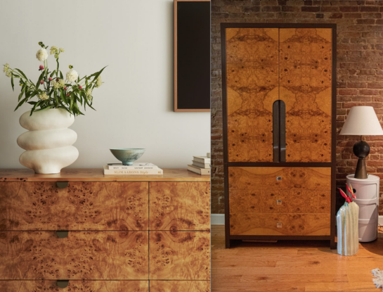 Qué es la madera burl que marca tendencia en decoración y diseño 2026