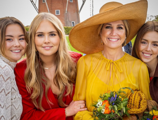 Máxima Zorreguieta y sus hijas: looks coordinados a puro color para celebrar el Día del Rey