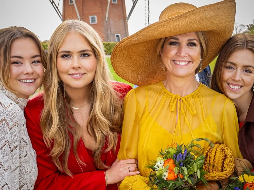 Máxima Zorreguieta y el look que convirtió al Koningsdag en una pasarela a cielo abierto