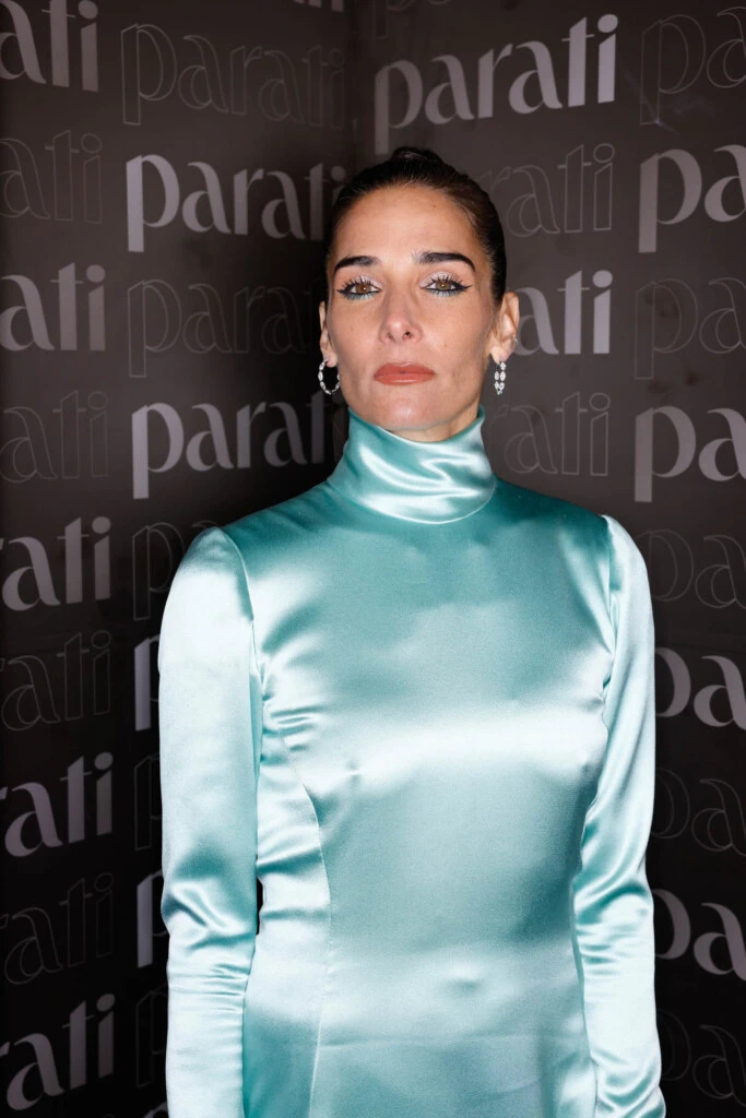 Juana Viale apostó por tonos claros. 