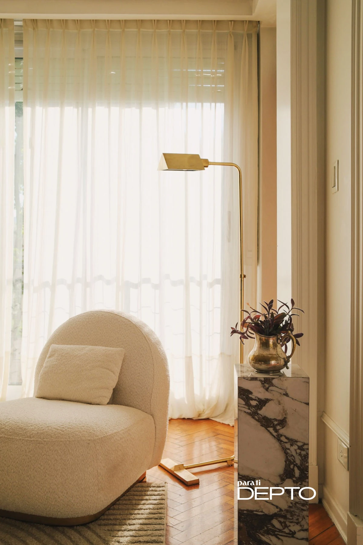 "Lo clásico y lo contemporáneo conviven con naturalidad". 