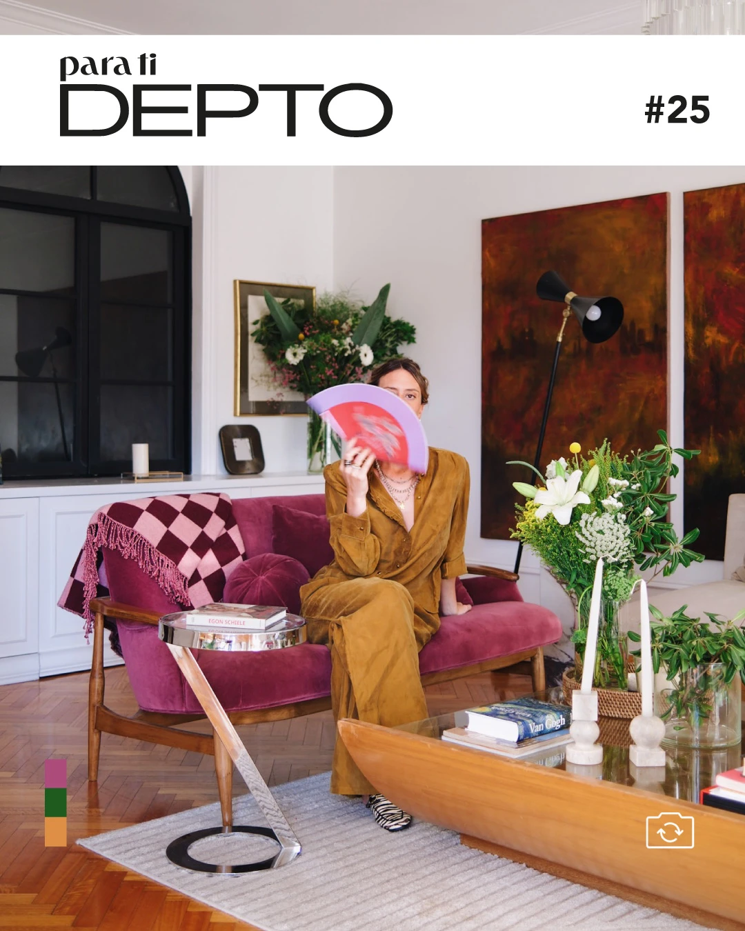 La tapa digital de para ti DEPTO #25 x Inés Taquini.