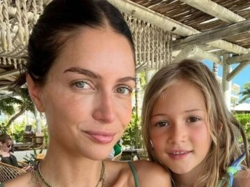 Así fue el cumple de Malaika, la hija de Zaira Nara: "coquette cake"y estética minimalista