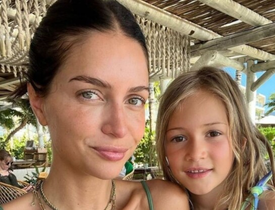 Así fue el cumple de Malaika, la hija de Zaira Nara: "coquette cake"y estética minimalista