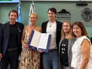 Valeria Mazza, orgullosa por el reconocimiento de Tiziano Gravier, su hijo: de qué se trata