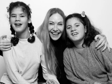 Inés Estevez reflexionó sobre la crianza de sus hijas