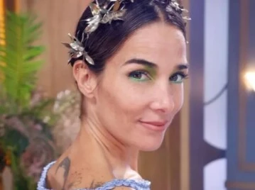 El look "diosa griega" de Juana Viale